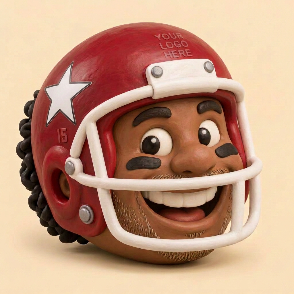 Patrick Mahomes rubber hitch cover, placeholder design